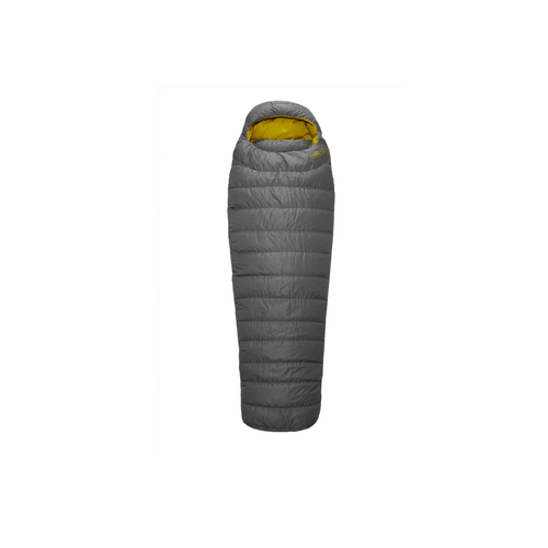 Rab Ascent Pro 400 Down Sleeping Bag - Granite - LH Zip