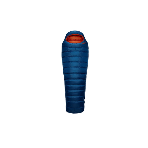 Rab Ascent 700 Down Sleeping Bag - Tempest Blue / Orion Blue - LH Zip