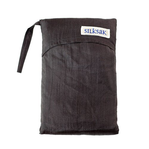 SilkSak Standard Silk Sleeping Bag Liner [Colour: Black]