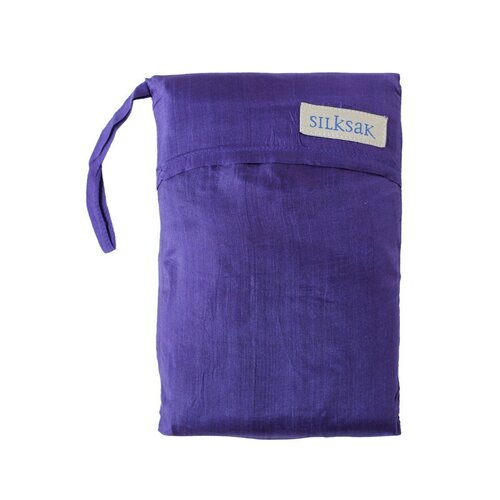 SilkSak Standard Silk Sleeping Bag Liner [Colour: Dark Blue]