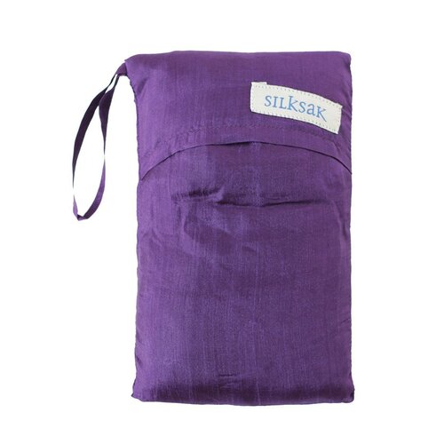 SilkSak Standard Silk Sleeping Bag Liner [Colour: Purple]