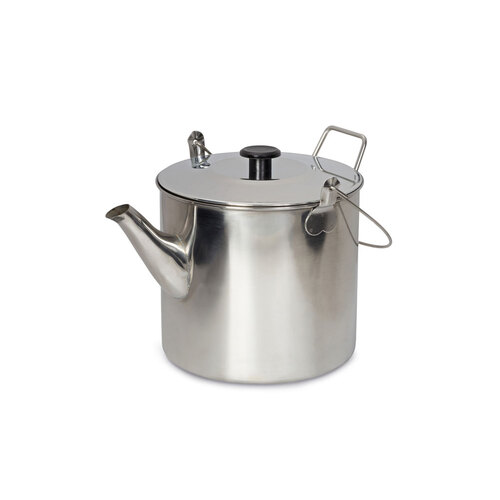Campfire Stainless Steel Billy Teapot - 2.8 Litre